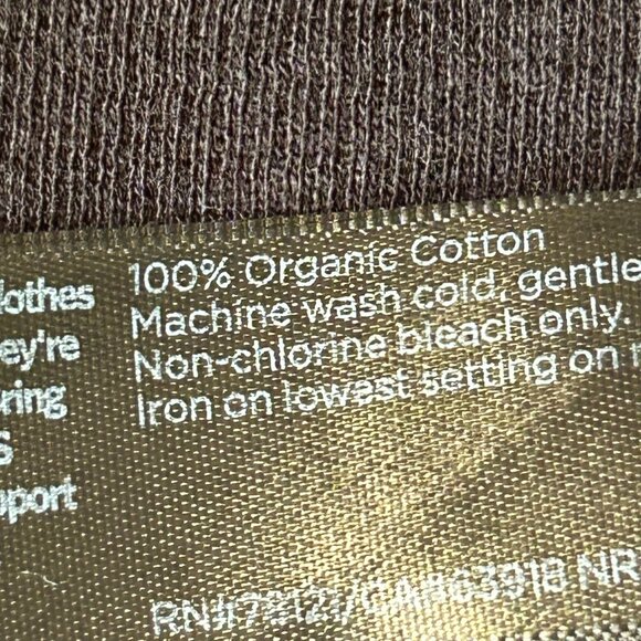 EILEEN FISHER Organic Cotton Crewneck Box Top Black Tee Size XL Cap Sleeve - Picture 7 of 14